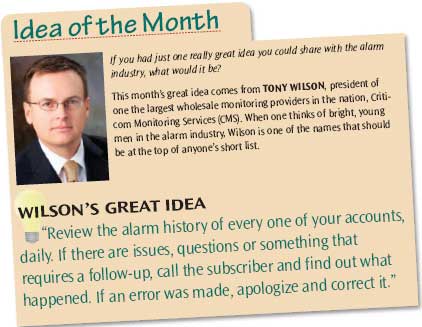 Wilson's great idea
